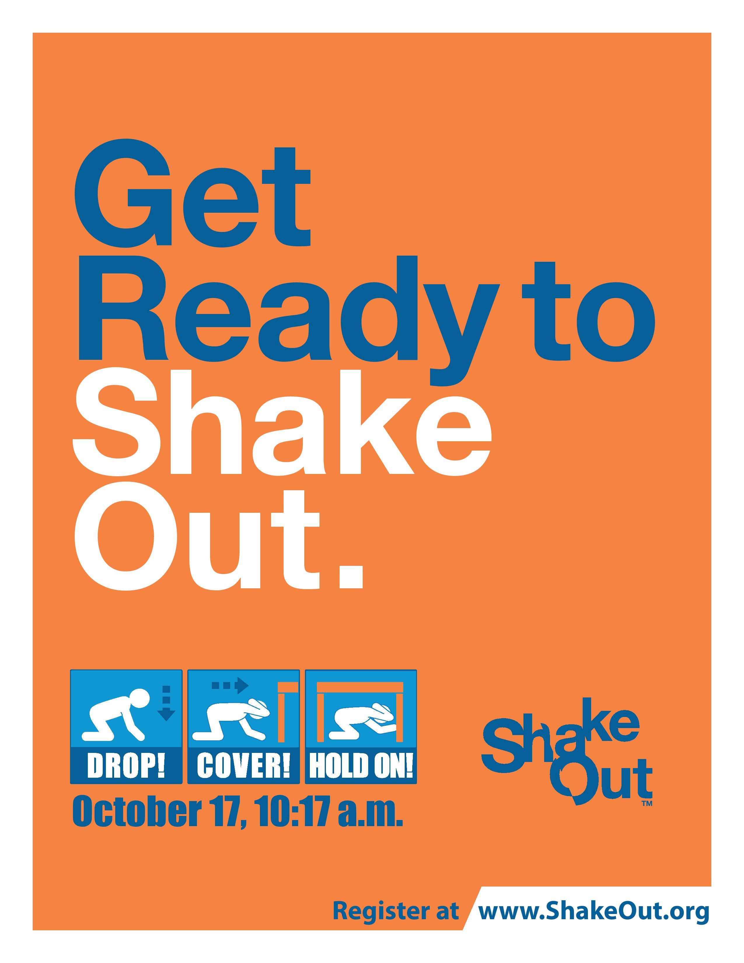 Great Shakeout flyer
