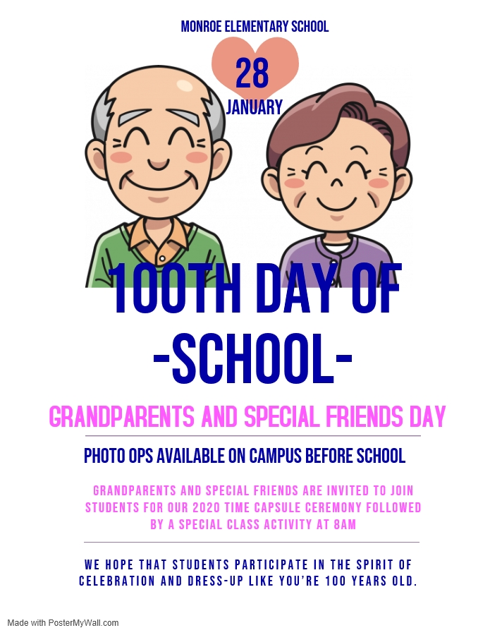 Grandparents and Special Friends Day English