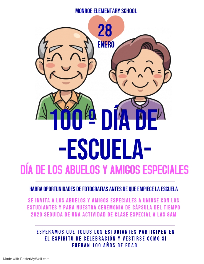 Grandparents and Special Friends Day Spanish